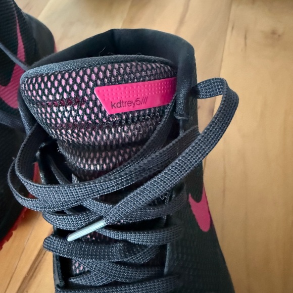Black and Pink Nike Sneakers - Picture 5 of 10